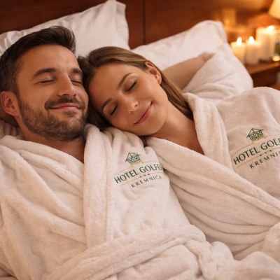 Kúpeľný relax s masážou pre dvoch - Hotel GOLFER