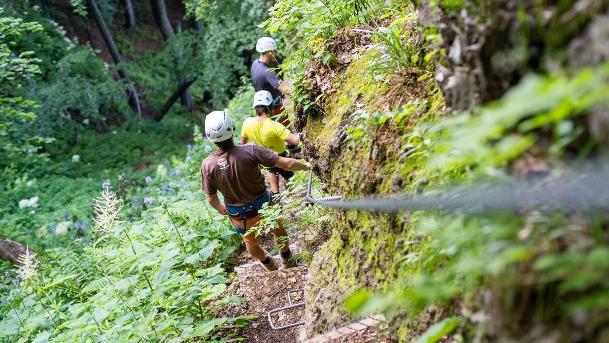 Via ferrata Komín – 5 ferratových ciest