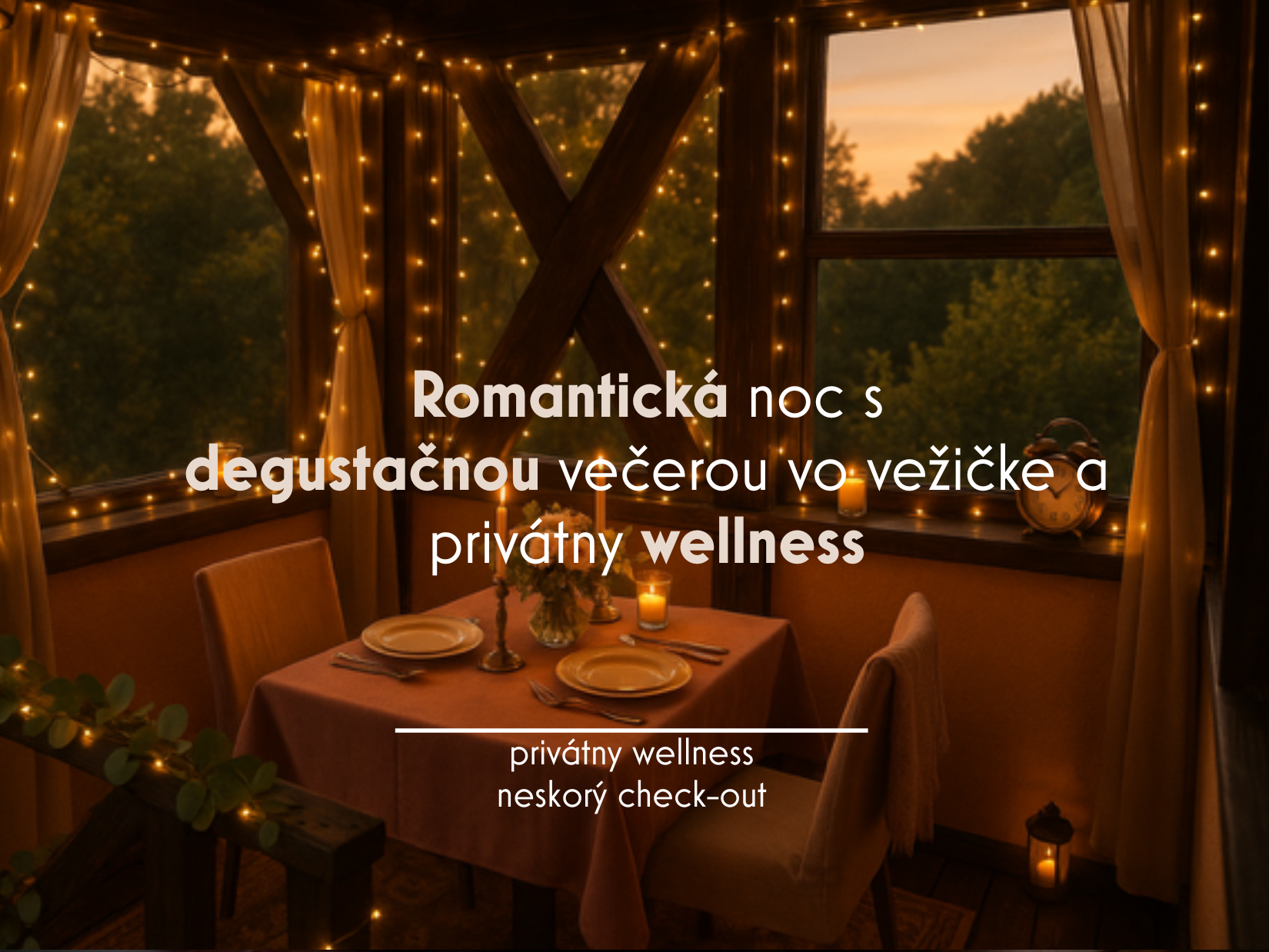 Večera vo vežičke